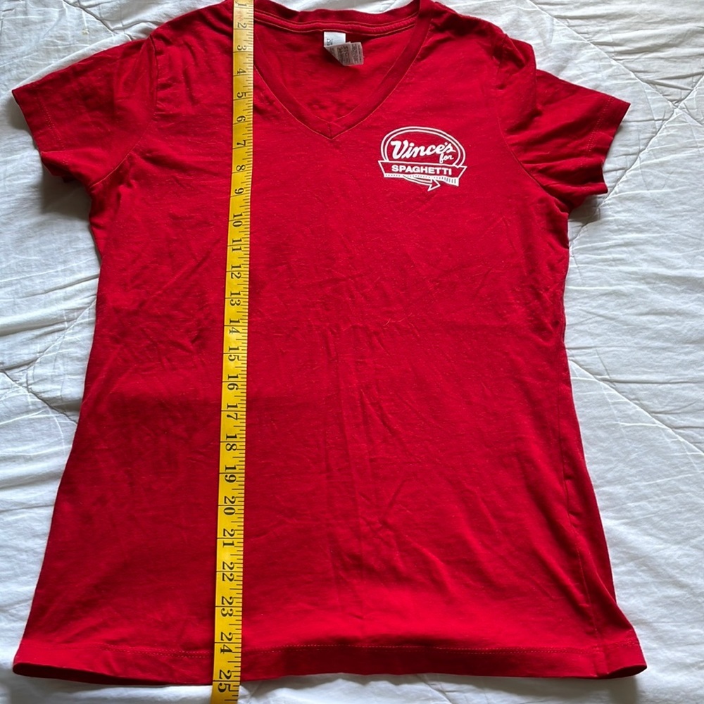 Vince’s for Spaghetti Tee‎ Shirt size small